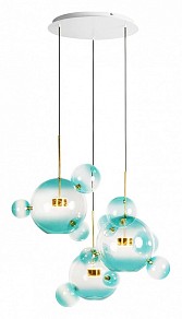 Подвесной светильник Loft it Bolle желтый арт. 2027-D3 Blue
