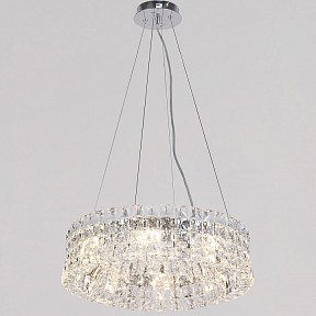 Подвесная люстра ILLUMICO IL5130 хром арт. IL5130-500PZF-25 CH ELITE