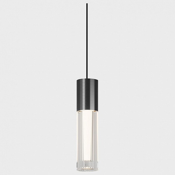 Подвесной светильник Italline IT014-0204 хром арт. IT014-0204 dark silver