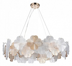 Подвесная люстра Arte Lamp Mallika желтый арт. A4077SP-10GO
