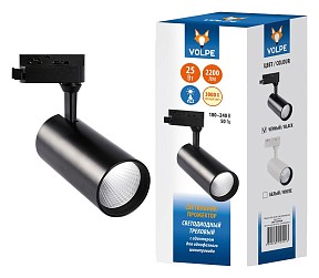 Светильник на штанге Volpe ULB-Q276 черный арт. ULB-Q276 25W/3000К BLACK