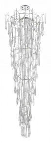 Подвесная люстра ST-Luce Teardrops серый арт. SL1660.103.25