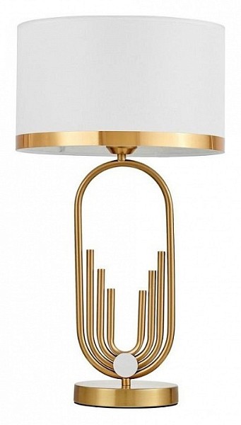 Настольная лампа декоративная LUMINA DECO Zanetti бронза арт. LDT 5522 MD+WT
