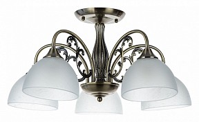 Люстра на штанге Arte Lamp Spica бронза арт. A3037PL-5AB
