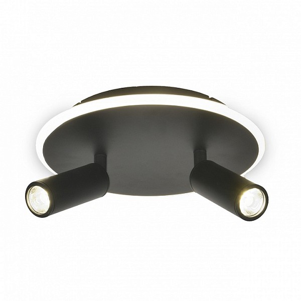 Светильник на штанге Escada 20046LED черный арт. 20046SMA/02LED BK