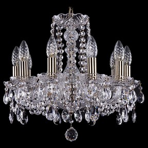 Подвесная люстра Bohemia Ivele Crystal 1402 яркие арт. 1402/10/141/Pa