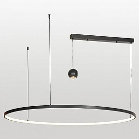 Подвесной светильник Lussole Dade черный арт. LSP-7248
