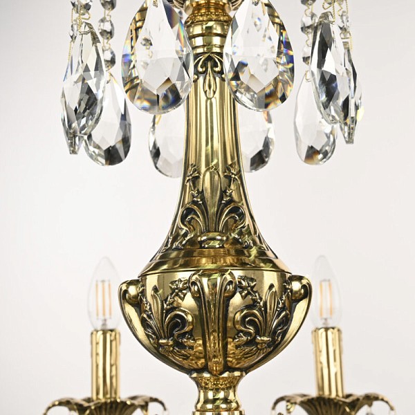 Подвесная люстра Bohemia Ivele Crystal AL7901 золото арт. AL79101/10/250 B GB