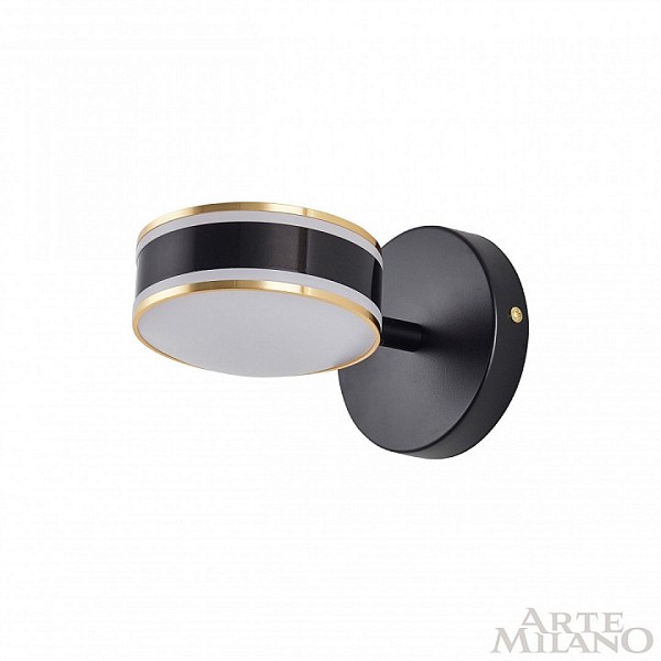 Бра Arte Milano Ferrara-71040 черный арт. 277599/1B BK/GD