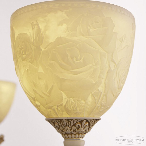 Подвесная люстра Bohemia Ivele Crystal AL7801 белый арт. AL78101P/8/250 A WMG P1 U Rose