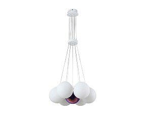 Подвесная люстра Kink Light Алди белый арт. 08475-7,01