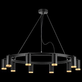 Подвесная люстра Lightstar Rullo черный арт. LR02037040