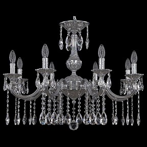 Подвесная люстра Bohemia Ivele Crystal AL7801 металл арт. AL78101/8/250 A CG