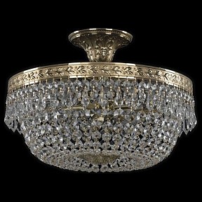 Светильник на штанге Bohemia Ivele Crystal 1901 золото арт. 19011/35IV G