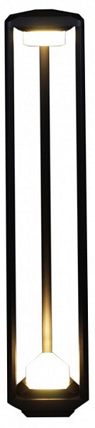 Наземный светильник Reluce  черный арт. 09987-0.7-001JH 0.8M LED2X6W BK RLOS