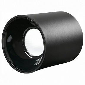Накладной светильник iLedex Metrica черный арт. 116-12W-D75-4K-36DG-BK