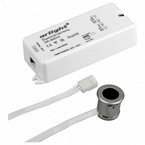 Датчик движения Arlight SR-8001 металл арт. SR-8001A Silver (220V, 500W, IR-Sensor)