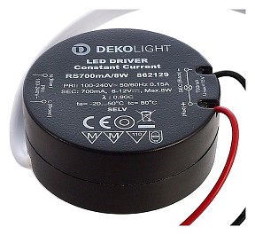 Блок питания Deko-Light Eingangsspannung черный арт. 862129