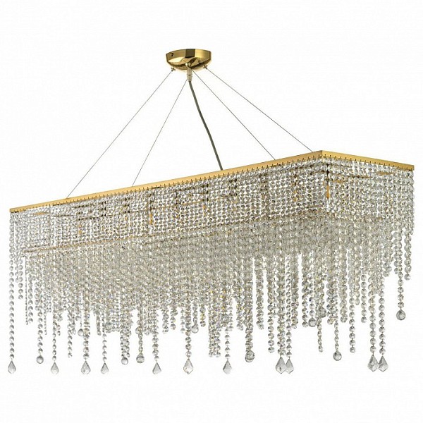 Подвесная люстра Arti Lampadari Milano желтый арт. Milano E 1.5.120X30.105 G