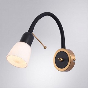 Бра Arte Lamp Lettura черный арт. A7009AP-1BK