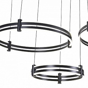Подвесная люстра Zortes Duble-R черный арт. ZRS.27510.03