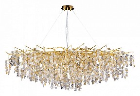 Подвесная люстра Divinare Salice желтый арт. 3136/01 SP-13