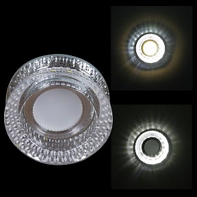 Встраиваемый светильник Reluce  белый арт. 71090-9.0-001D MR16 +LED3W WT