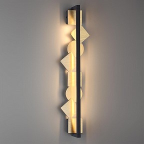 Накладной светильник Odeon Light Geos черный арт. 6691/12WL