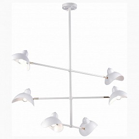 Люстра на штанге ST-Luce Minne белый арт. SL1801.503.06