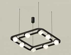 Подвесная люстра Ambrella Light XB черный арт. XB9182154