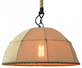 Подвесной светильник Lussole Кремона кремовый арт. LSP-9667