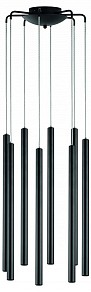 Подвесная люстра Lightstar Tubo черный арт. L8T747237