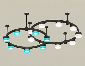Подвесная люстра Ambrella Light XR черный арт. XR92221210