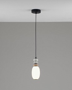 Подвесной светильник Moderli Glaze черный арт. V11699-PL