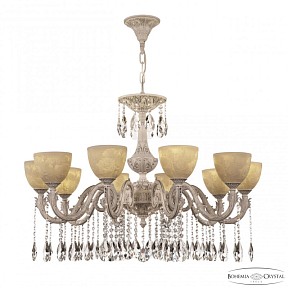 Подвесная люстра Bohemia Ivele Crystal AL7901 белый арт. AL79101/10/300 A WMN P1 U Rose