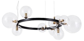 Подвесная люстра Arte Lamp Vincent черный арт. A7790SP-10BK