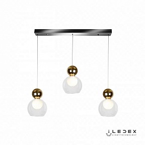 Подвесной светильник iLedex Blossom золото арт. C4476-3L GL