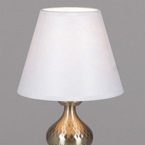 Настольная лампа декоративная ILLUMICO  бронза арт. IL6090-1TSQ-26 AB ELITE