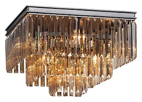 Накладной светильник Vitaluce V5154 черный арт. V5160-1/4+4+1PL