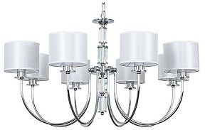 Подвесная люстра Arte Lamp Attore хром арт. A4092LM-8CC