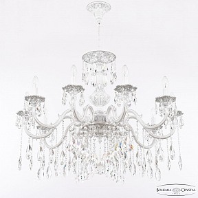 Подвесная люстра Bohemia Ivele Crystal AL7801 металл арт. AL78101/10/300 A WMN
