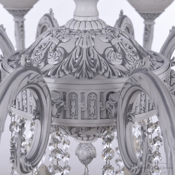 Подвесная люстра Bohemia Ivele Crystal AL7901 белый арт. AL79101/10/300 B WMN P1 U Horse
