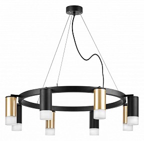 Подвесная люстра Lightstar Rullo черный арт. LR0184043741
