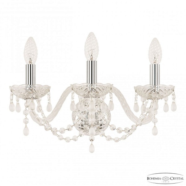 Бра Bohemia Ivele Crystal 112 никель арт. 112B/3/165 Ni V0300