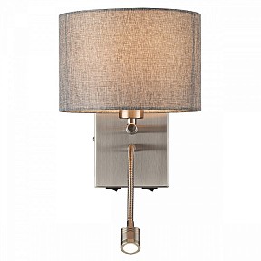 Бра с подсветкой Lumion NIKKI никель арт. 8251/2W