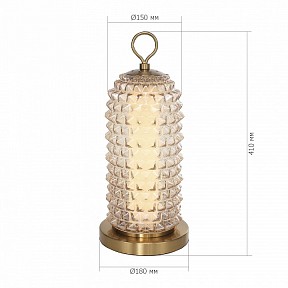Настольная лампа декоративная ST-Luce SAGUARO латунь арт. SL6144.304.01