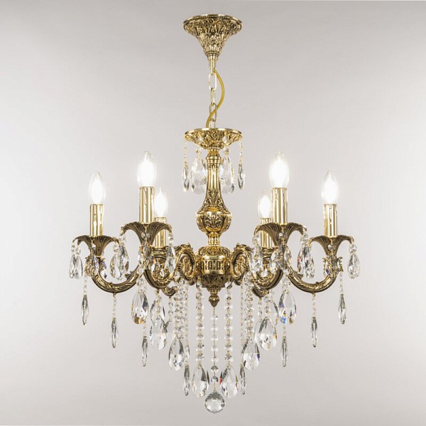 Подвесная люстра Bohemia Ivele Crystal AL7901 золото арт. AL79101/6/175 B GB
