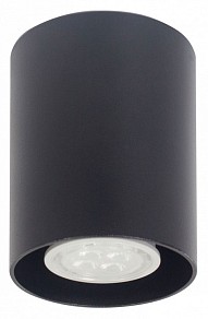 Накладной светильник TopDecor Артпром черный арт. Tubo8 P1 12