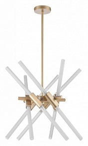 Люстра на штанге Vele Luce Fury желтый арт. VL5684P12