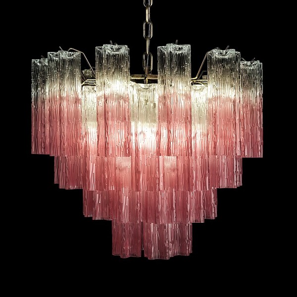 Подвесная люстра Loft it Murano бронза арт. 10580/600 Clear pink